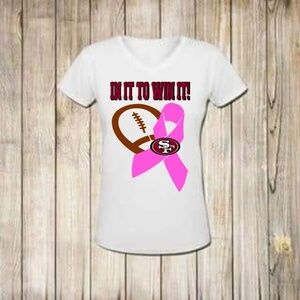 Football‎ Fan Cancer Awareness Tee